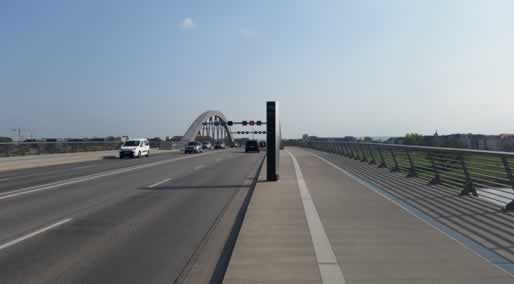 Bild Blitzer Waldschlsschenbrcke Dresden